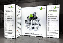 Schubert & Salzer Control Systems GmbH LED-Exhibition stand 1 Schubert & Salzer Control Systems GmbH LED-Exhibition stand 1