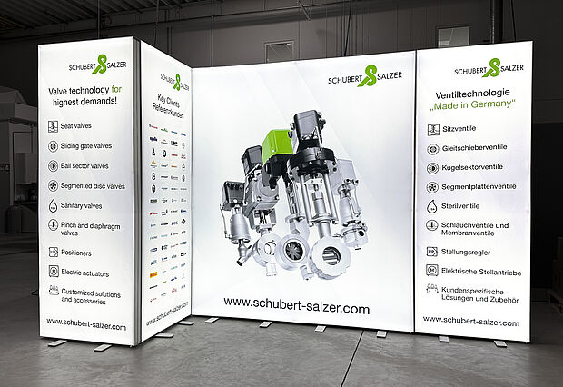 Schubert & Salzer Control Systems GmbH LED-Exhibition stand 1 Schubert & Salzer Control Systems GmbH LED-Exhibition stand 1