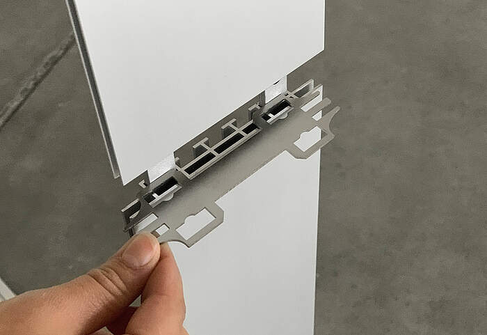 ALU STAR connector straight details