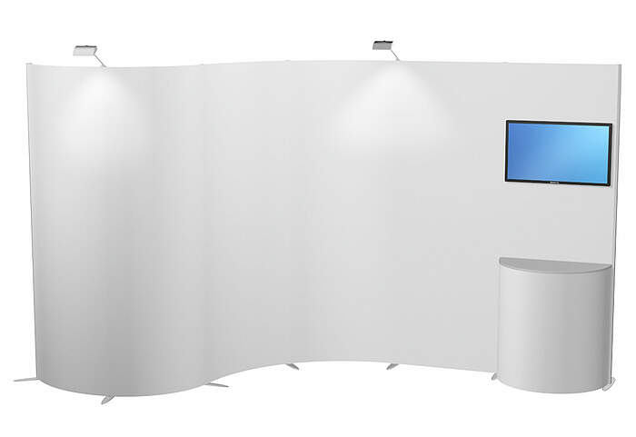 ISOframe wave Exhibition stand