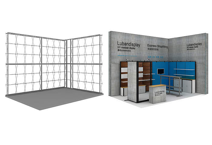 GRID exhibition stand solutions Stand example