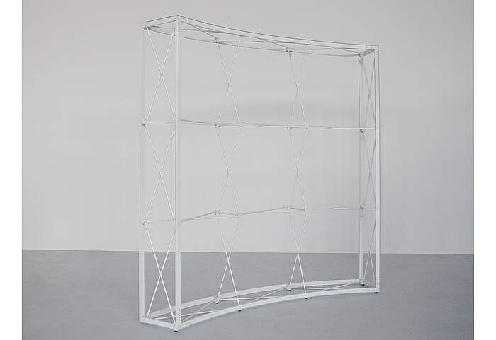 GRID PopUp Wall Curved frame