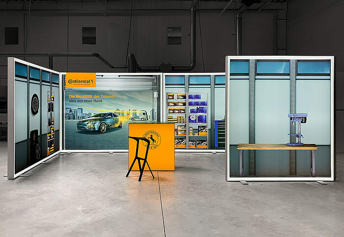Continental LED-Exhibition stand 2