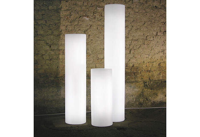FLUO luminous pillar Example 2