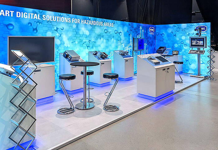 R. STAHL - LED exhibition stand 1