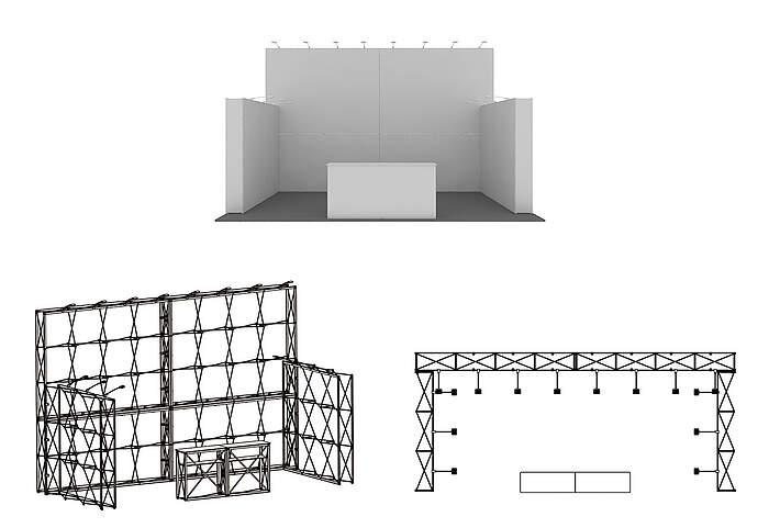 GRID exhibition stand solutions details