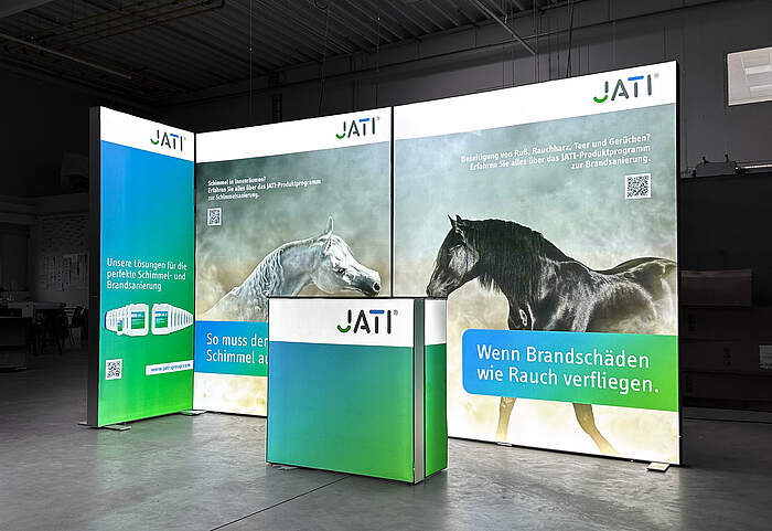 JATI GmbH LED-exhibition stand 1