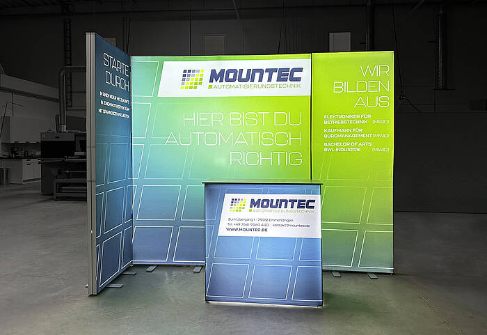 aufwind Group LED exhibition stand