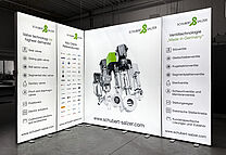 Schubert & Salzer Control Systems GmbH LED-Exhibition stand Schubert & Salzer Control Systems GmbH LED-Exhibition stand