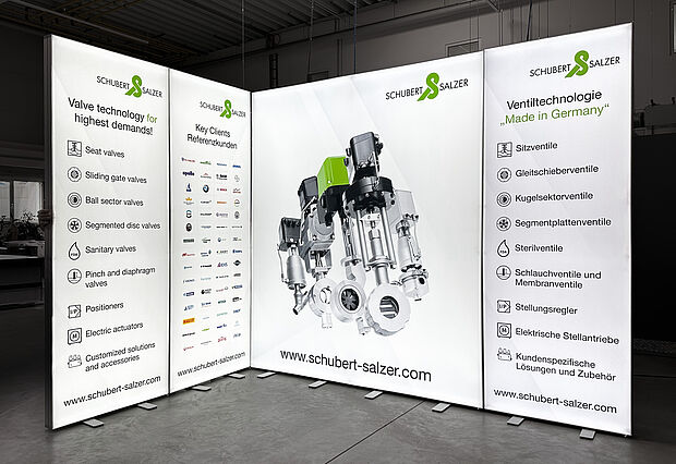 Schubert & Salzer Control Systems GmbH LED-Exhibition stand Schubert & Salzer Control Systems GmbH LED-Exhibition stand