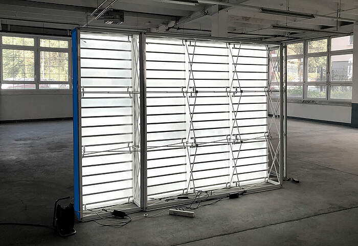 GRID exhibition stand solutions without fabric