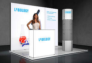 Exhibition Set LED 3 for 3x2 m stand area