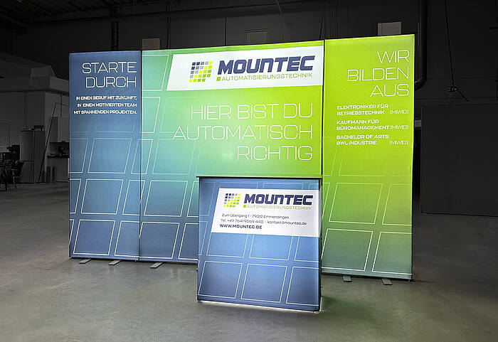 aufwind Group LED exhibition wall