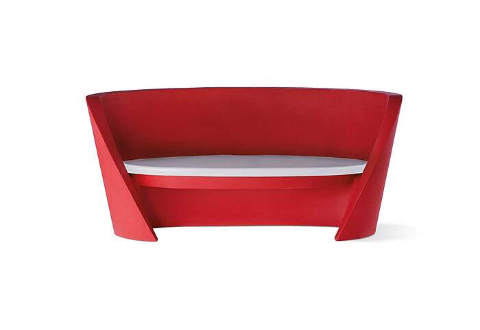 RAP luminous sofa red