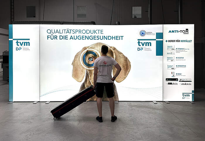 TVM Tiergesundheit GmbH LED-exhibition stand