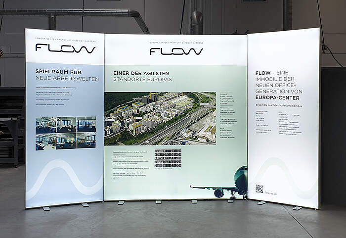 STERN GmbH LED-Messestand FLOW