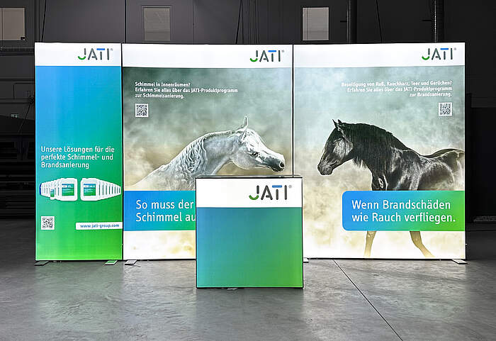 JATI GmbH LED-Messestand