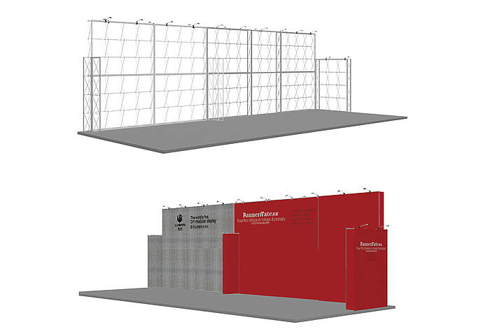 GRID exhibition stand solutions Stand example 3