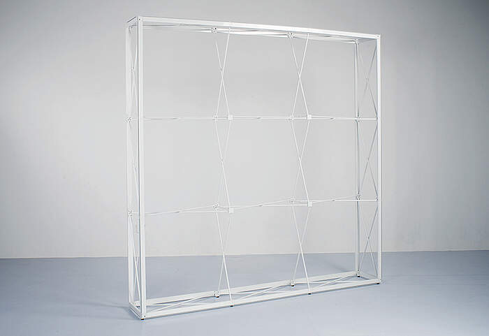 GRID PopUp Wall Straight frame