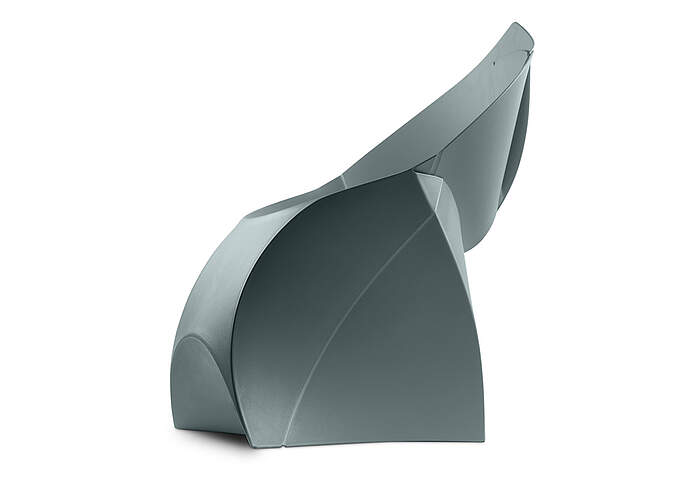 Flux Chair anthracite side view right