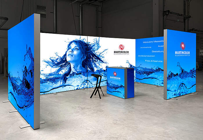 ALU STAR LED exhibition stand