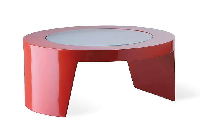 Tao coffee table red