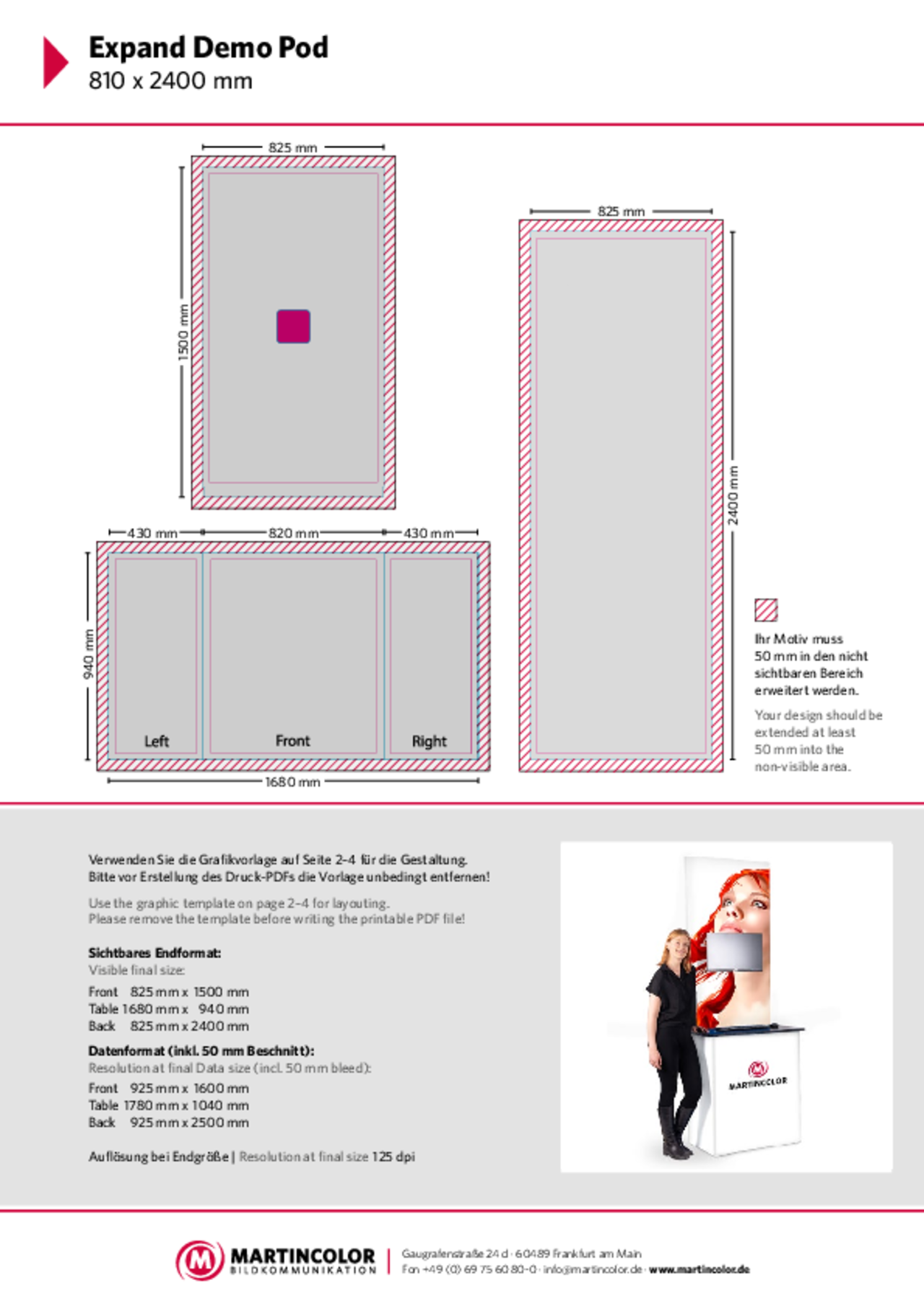 Expand Demo Pod Datenblatt PDF