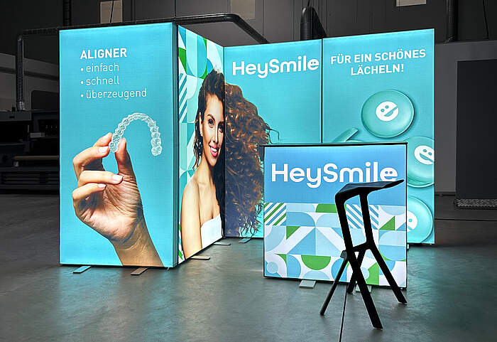 Kaladent AG LED-Exhibition stand variant 2