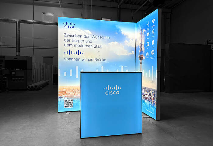 Cisco Systems GmbH LED-Exhibition stand