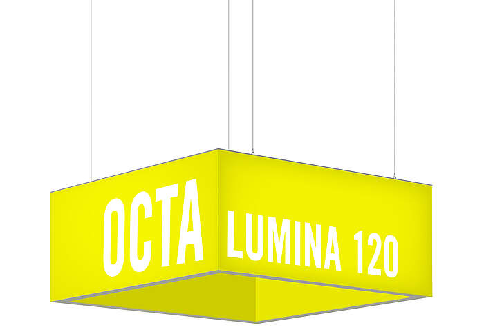 OCTAlumina ceiling hanger Example 2