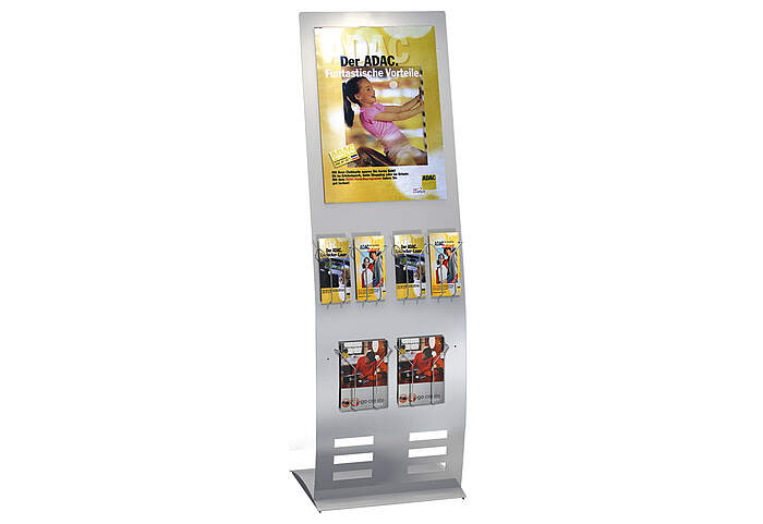 Brochure stand Info wide without spot